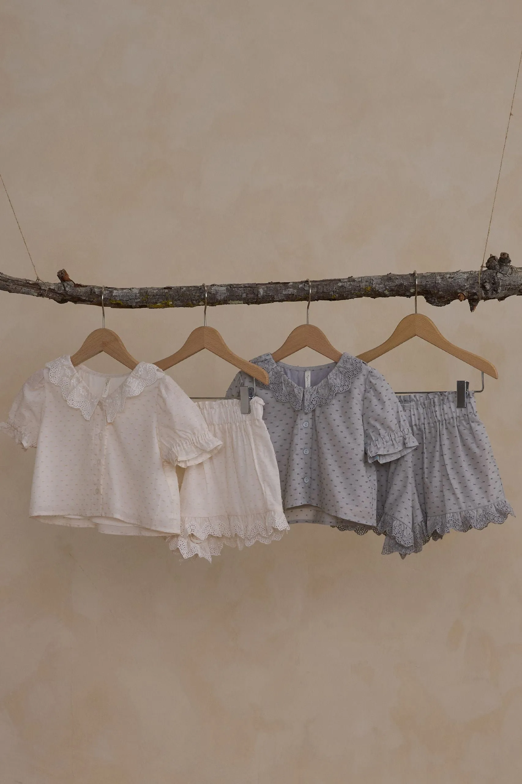 Rylee   Cru Babykids Bella Bluse | Staubiges Blau