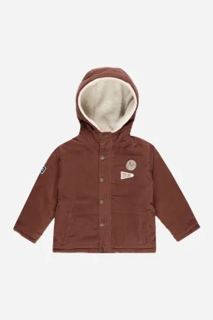 Rylee   Cru Babykids Cord Steppjacke | Ziegelrot