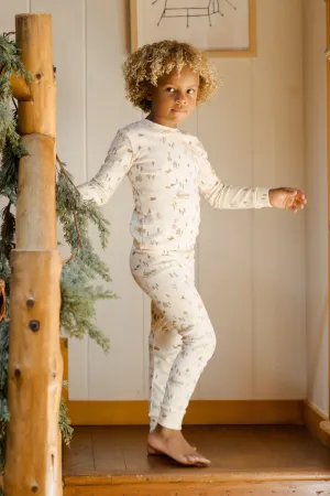 Rylee   Cru Bio-Langarm-Pyjama-Set für Babys und Kinder | Winterstadt