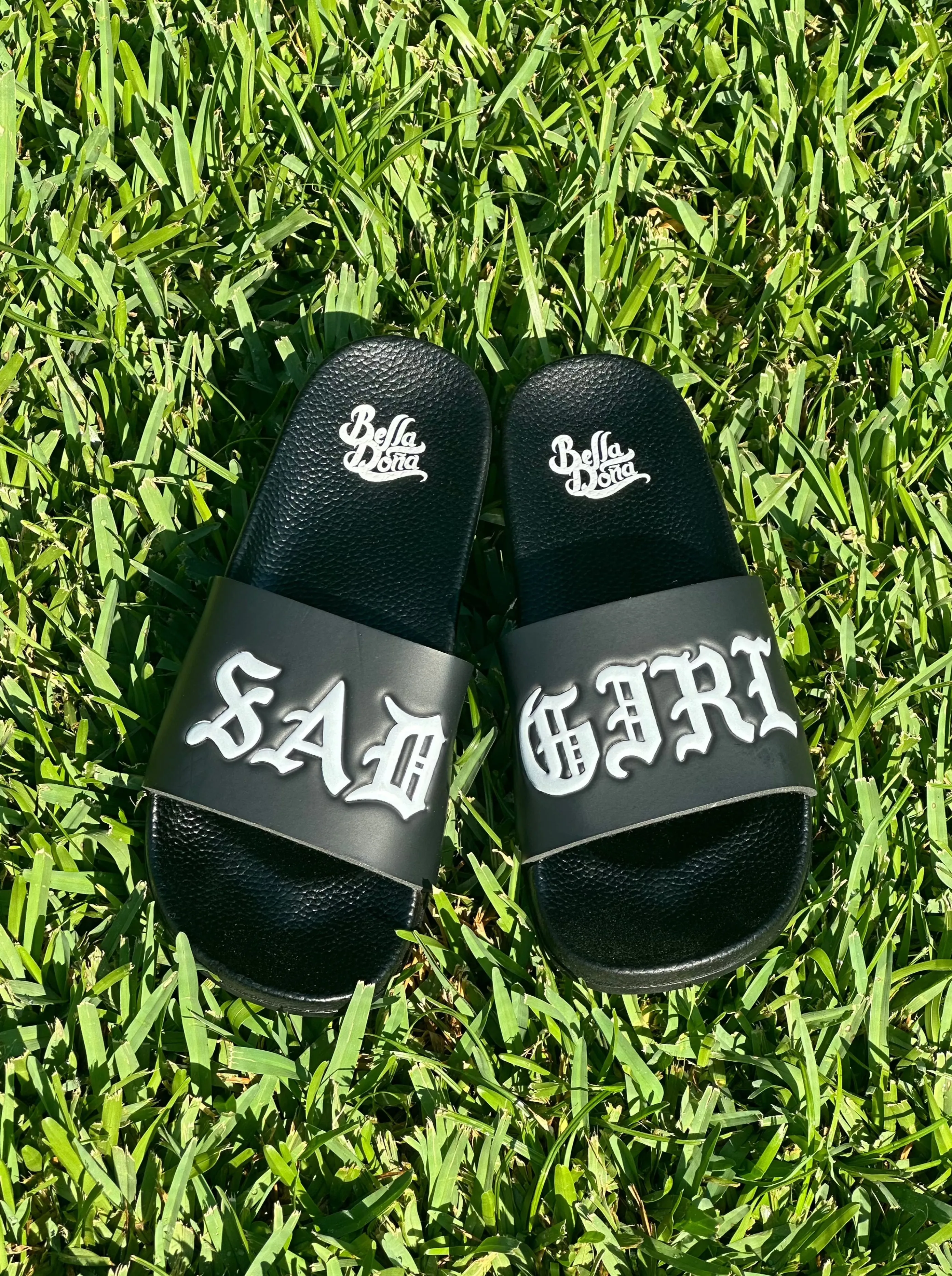 SadGirl Slides - Schwarz