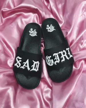 SadGirl Slides - Schwarz