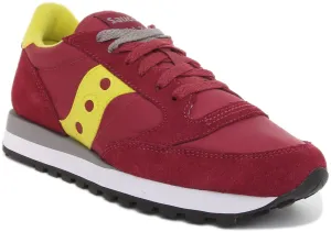 Saucony Jazz Originals In Weinrot Für Damen Schuhe Saucony