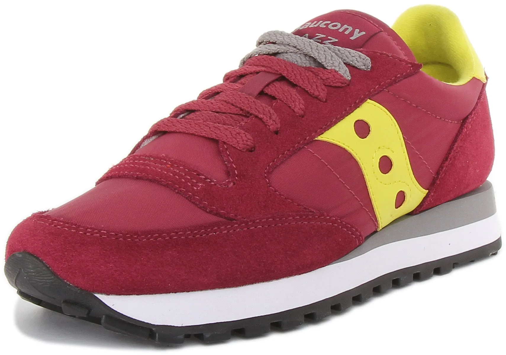 Saucony Jazz Originals In Weinrot Für Damen Schuhe Saucony