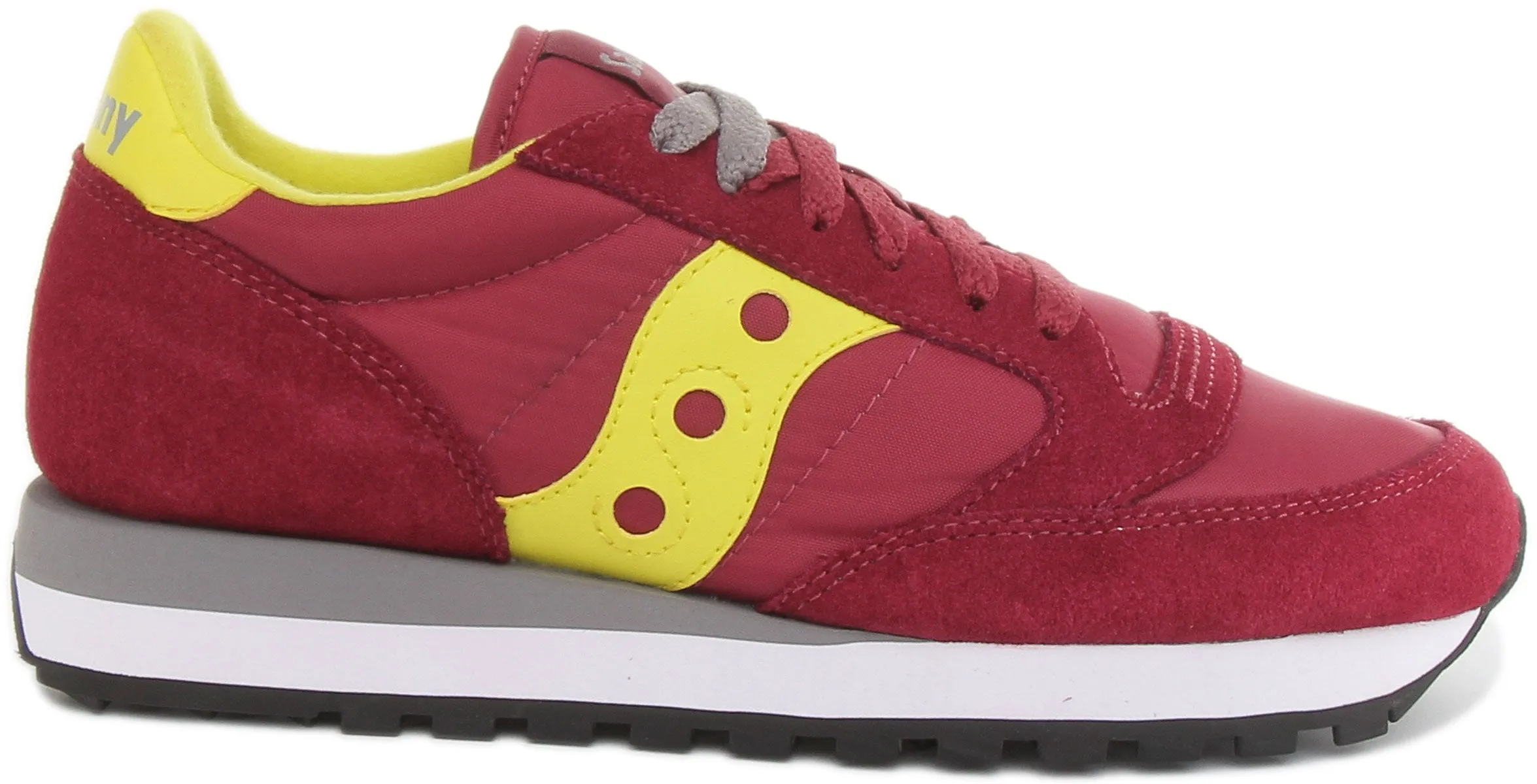Saucony Jazz Originals In Weinrot Für Damen Schuhe Saucony