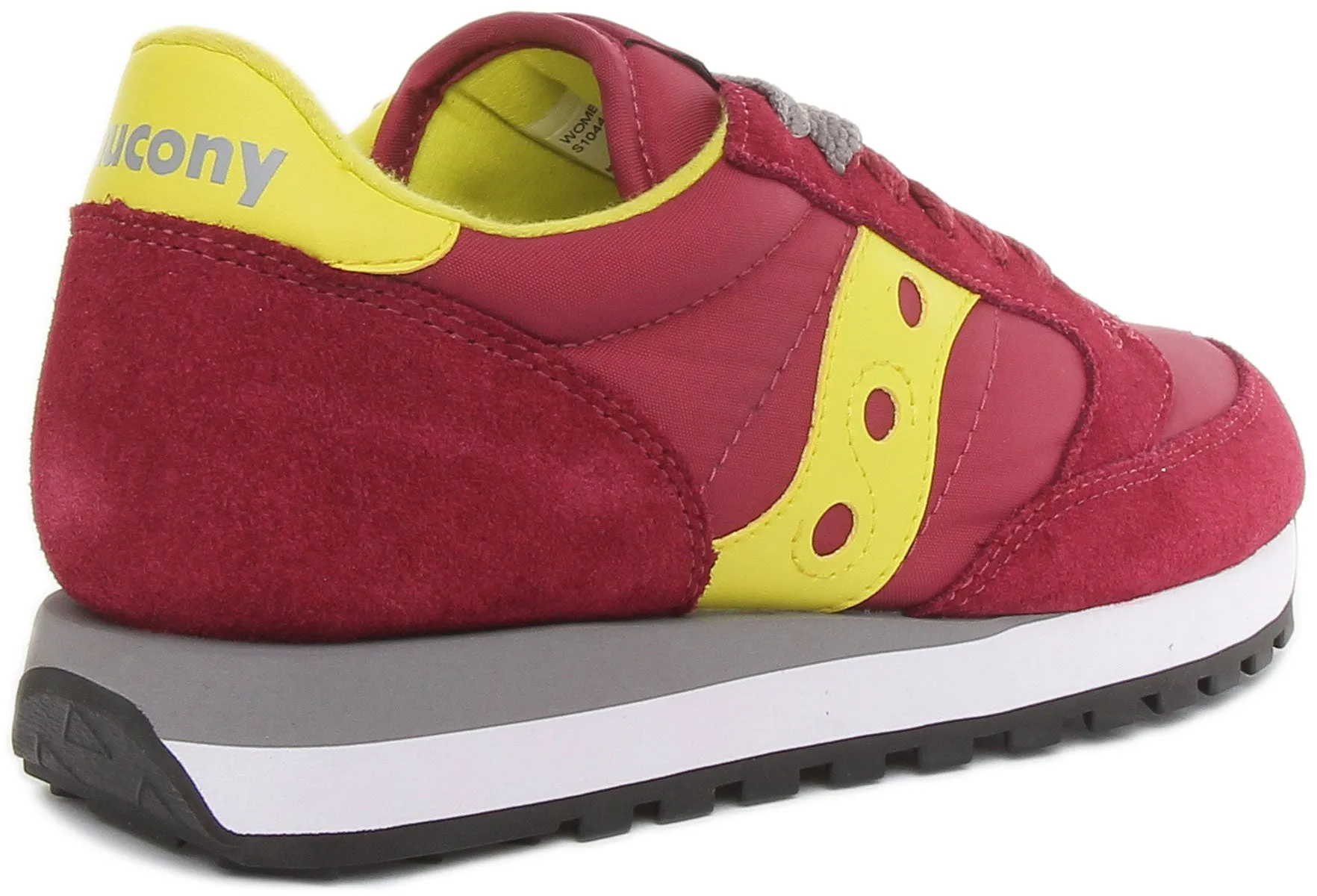 Saucony Jazz Originals In Weinrot Für Damen Schuhe Saucony