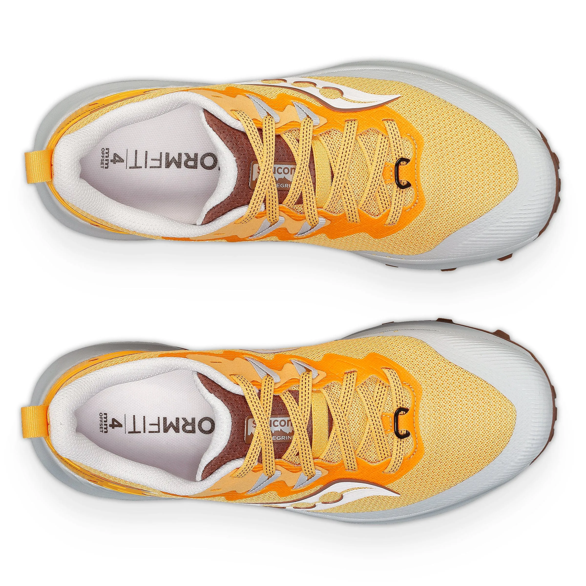 Saucony Damen Peregrine 14 Trailrunning-Schuhe in Flachs/Gewürznelke SS24 Schuhe_Saucony