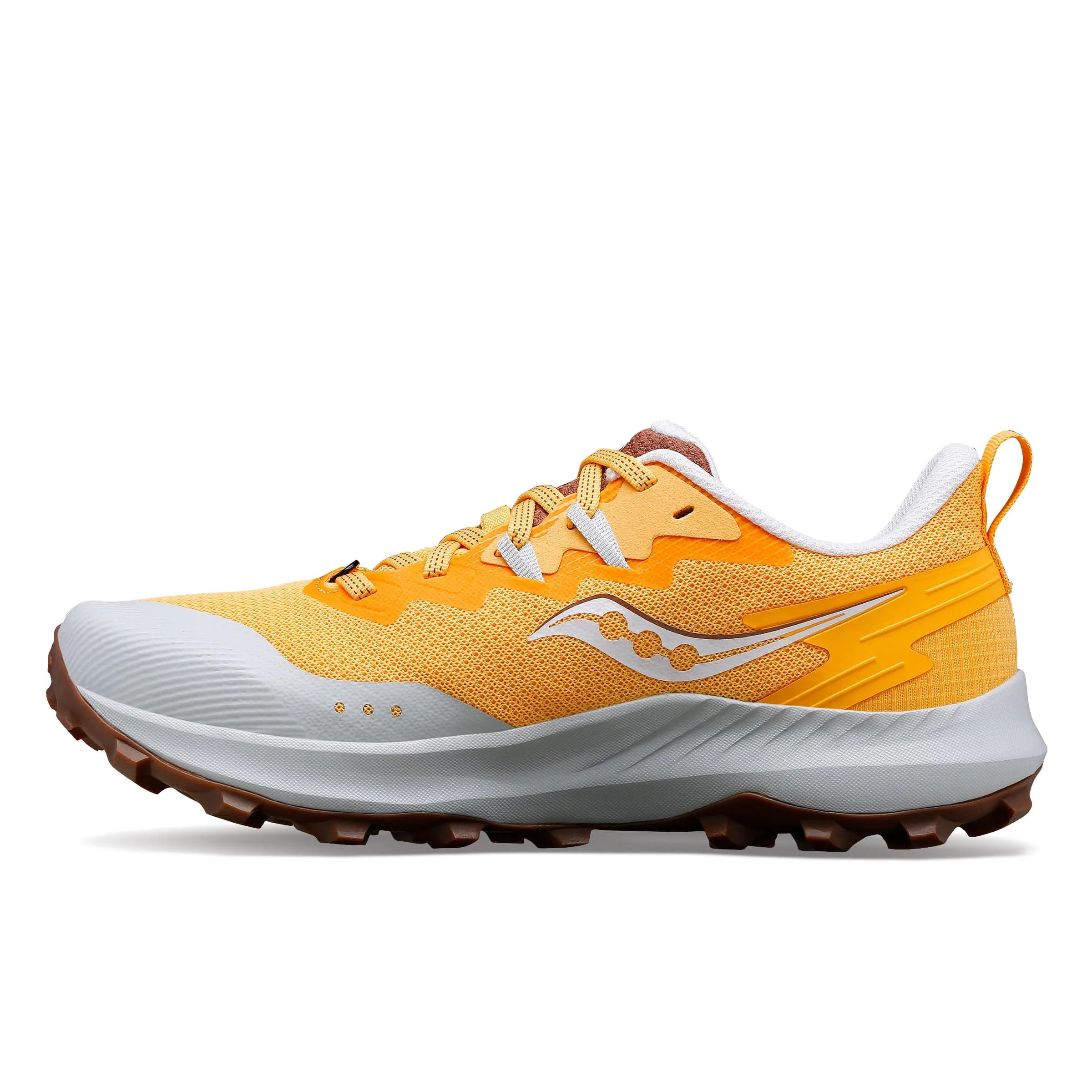 Saucony Damen Peregrine 14 Trailrunning-Schuhe in Flachs/Gewürznelke SS24 Schuhe_Saucony