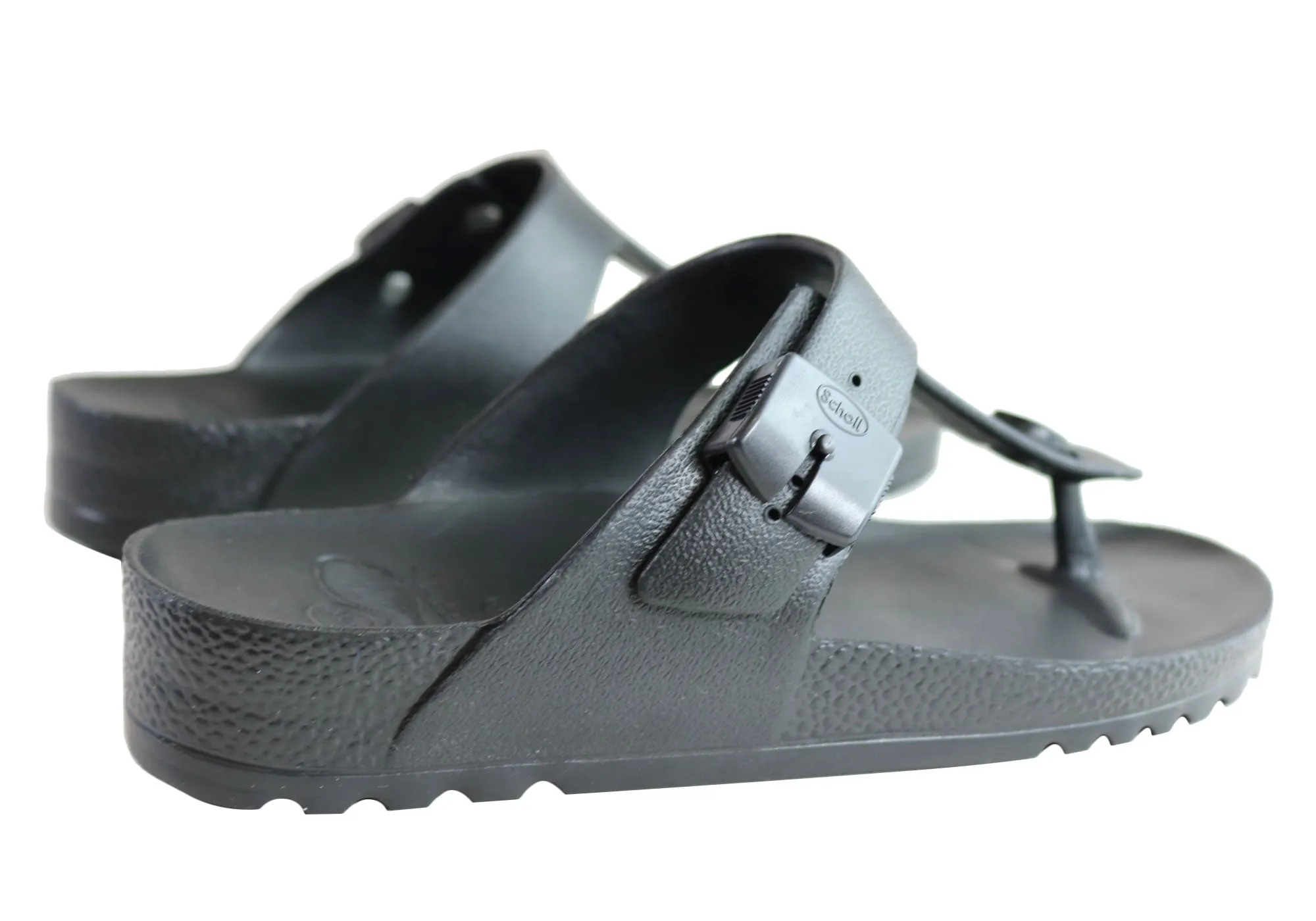 Scholl Bioprint Damen Bequeme Bahia Flip-Flops Sandalen Scholl Orthaheel Schuhe