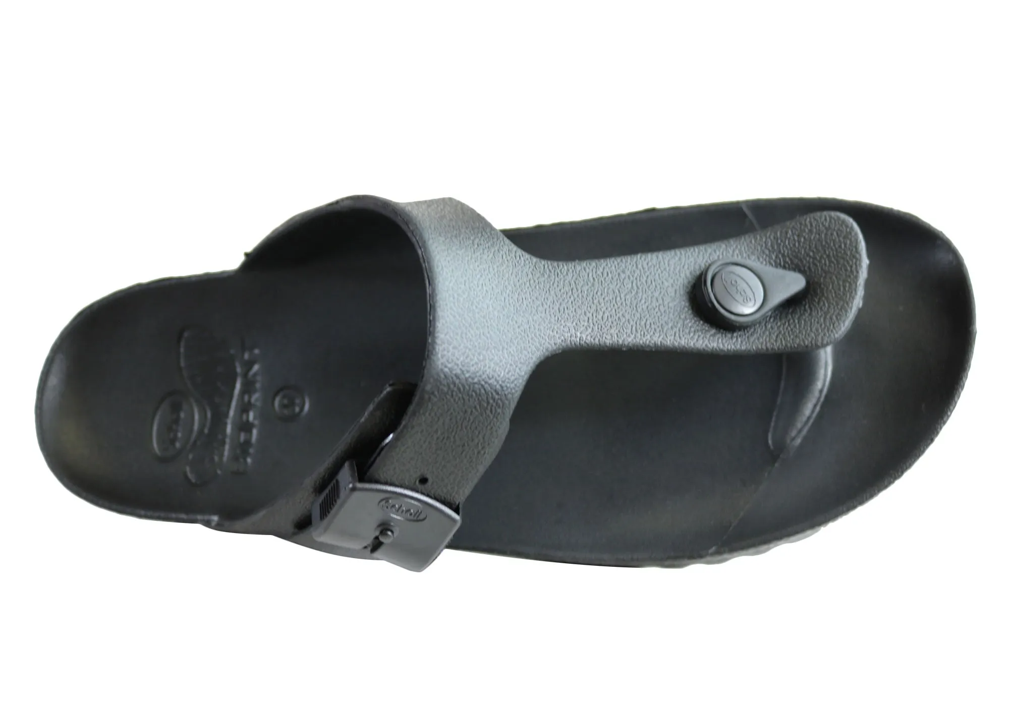 Scholl Bioprint Damen Bequeme Bahia Flip-Flops Sandalen Scholl Orthaheel Schuhe