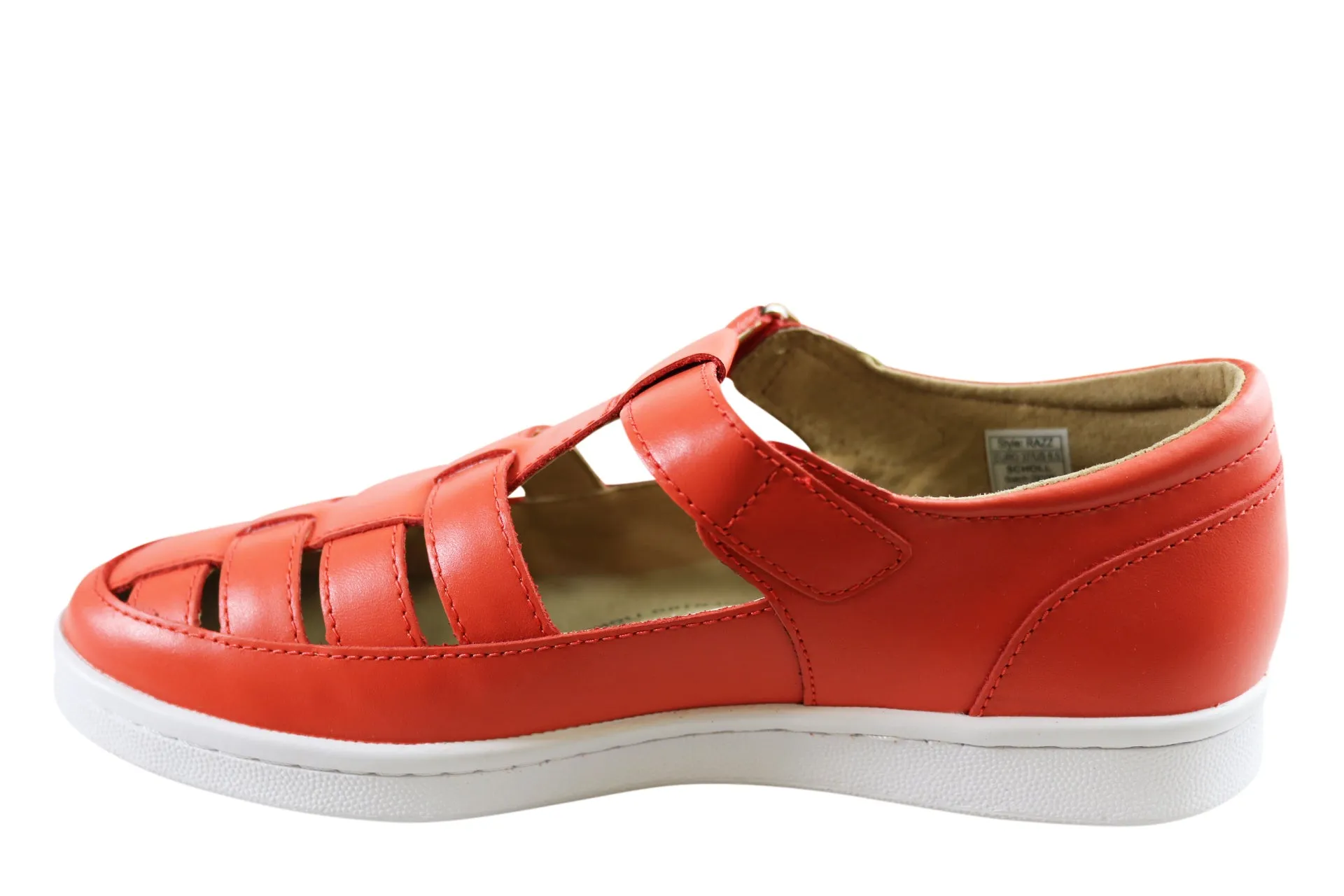 Scholl Orthaheel Razz Damen Bequeme Unterstützende Lederschuhe Scholl Orthaheel Schuhe