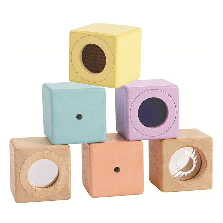 Sensorik-Bausteine - Set mit 6 Stück