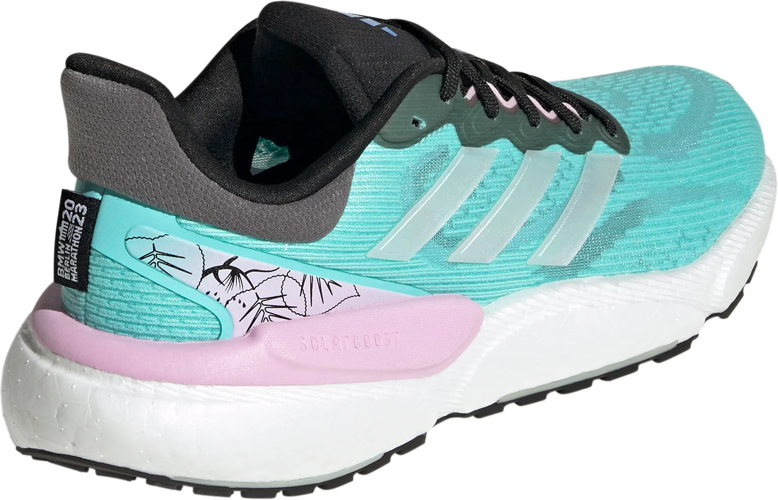 Schuhe Adidas Damen adidas Solar Boost 5 Laufschuhe für Damen - Blau