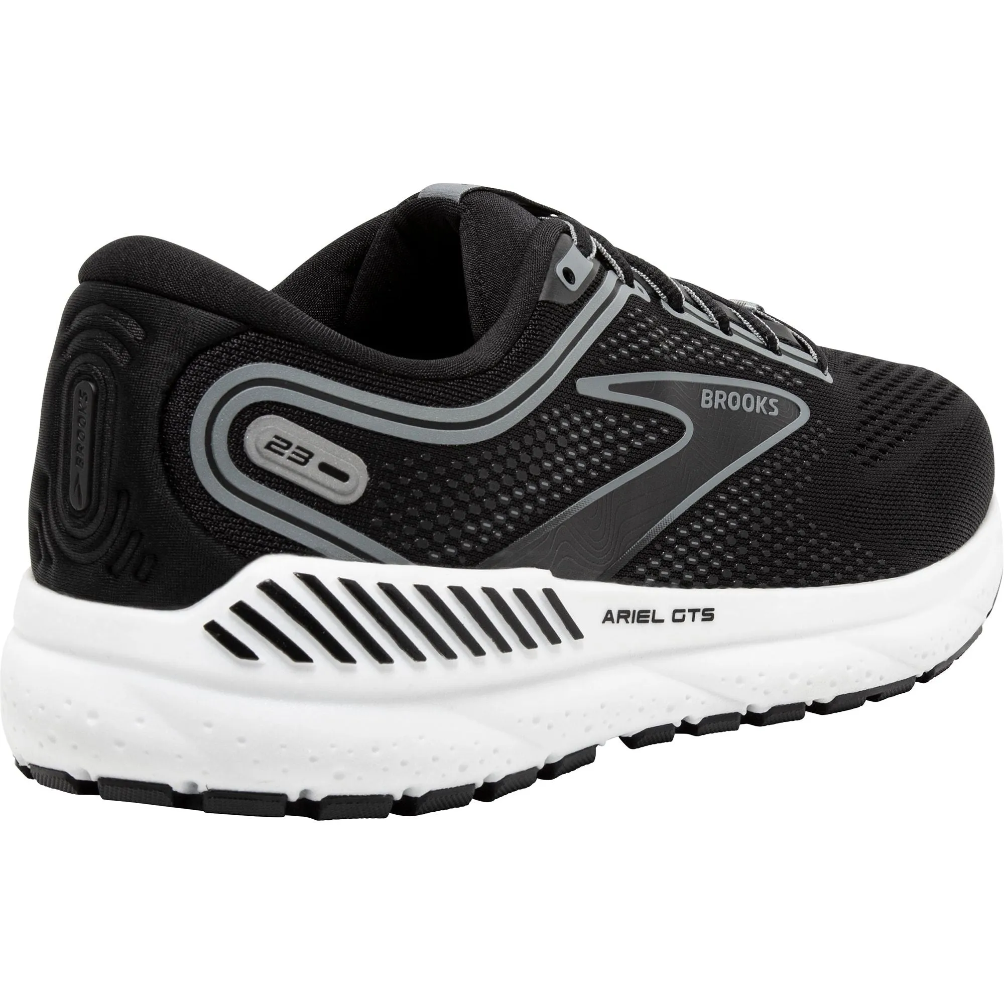 Schuhe Brooks Brooks Ariel GTS 23 WEITE PASSFORM Damen Laufschuhe - Schwarz