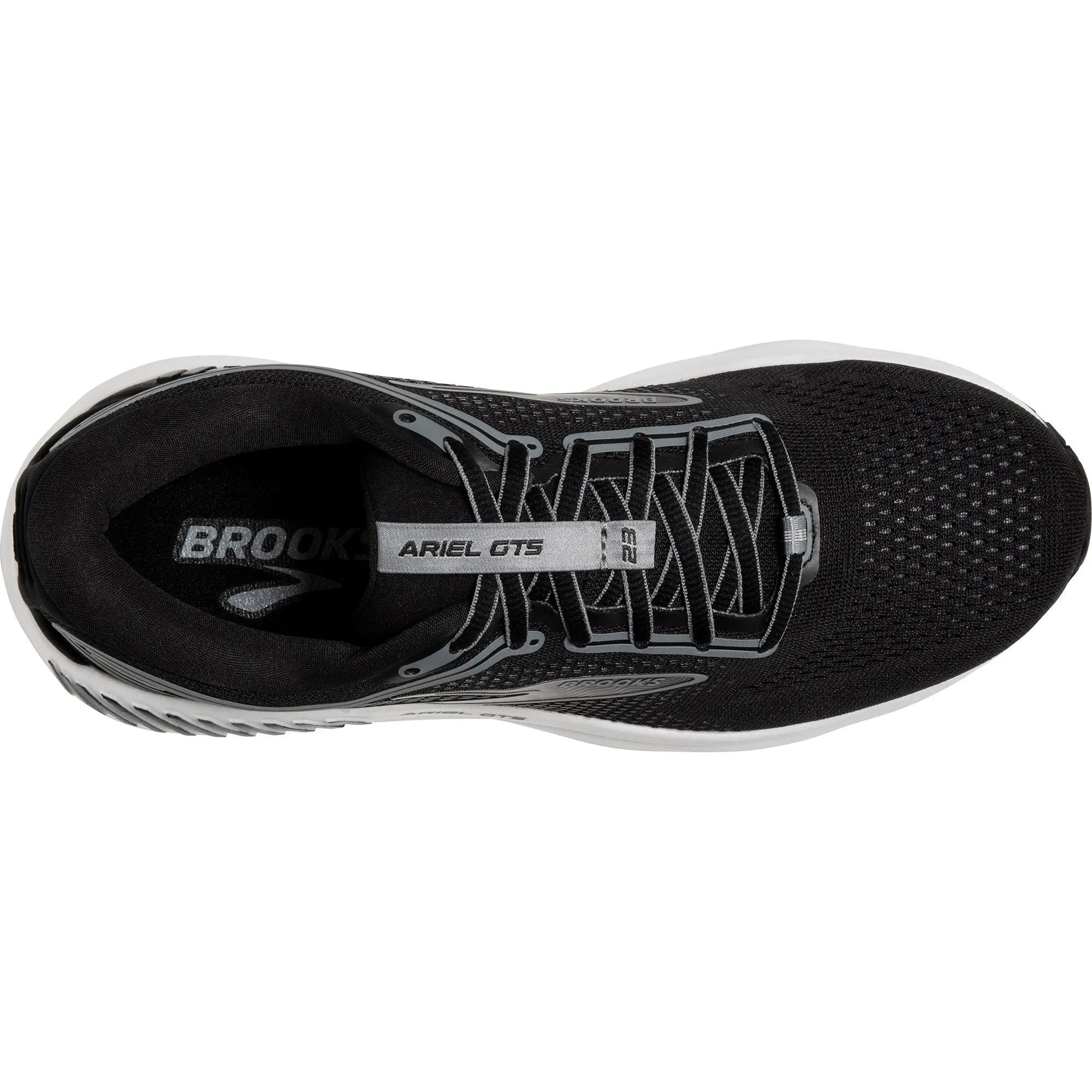 Schuhe Brooks Brooks Ariel GTS 23 WEITE PASSFORM Damen Laufschuhe - Schwarz