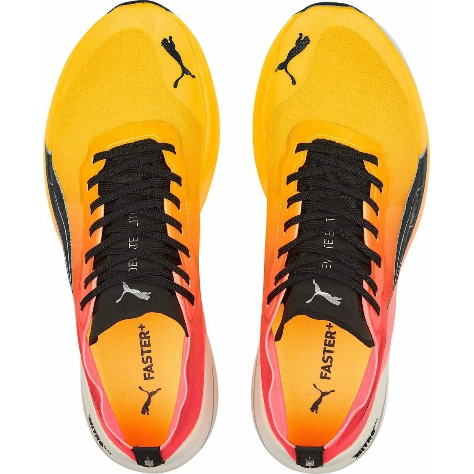 Puma Deviate Nitro Elite Damen Laufschuhe - Gelb