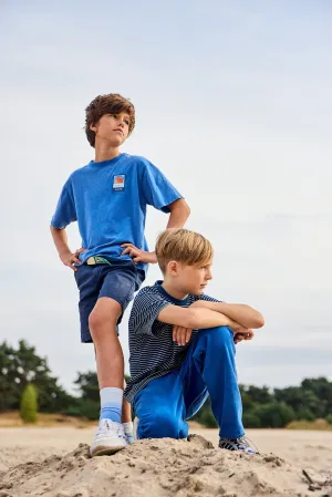 Silas T-Shirt Sonnenuntergang SW 000707 - Helles Blau Ao76 Kleidung Jungen Mädchen