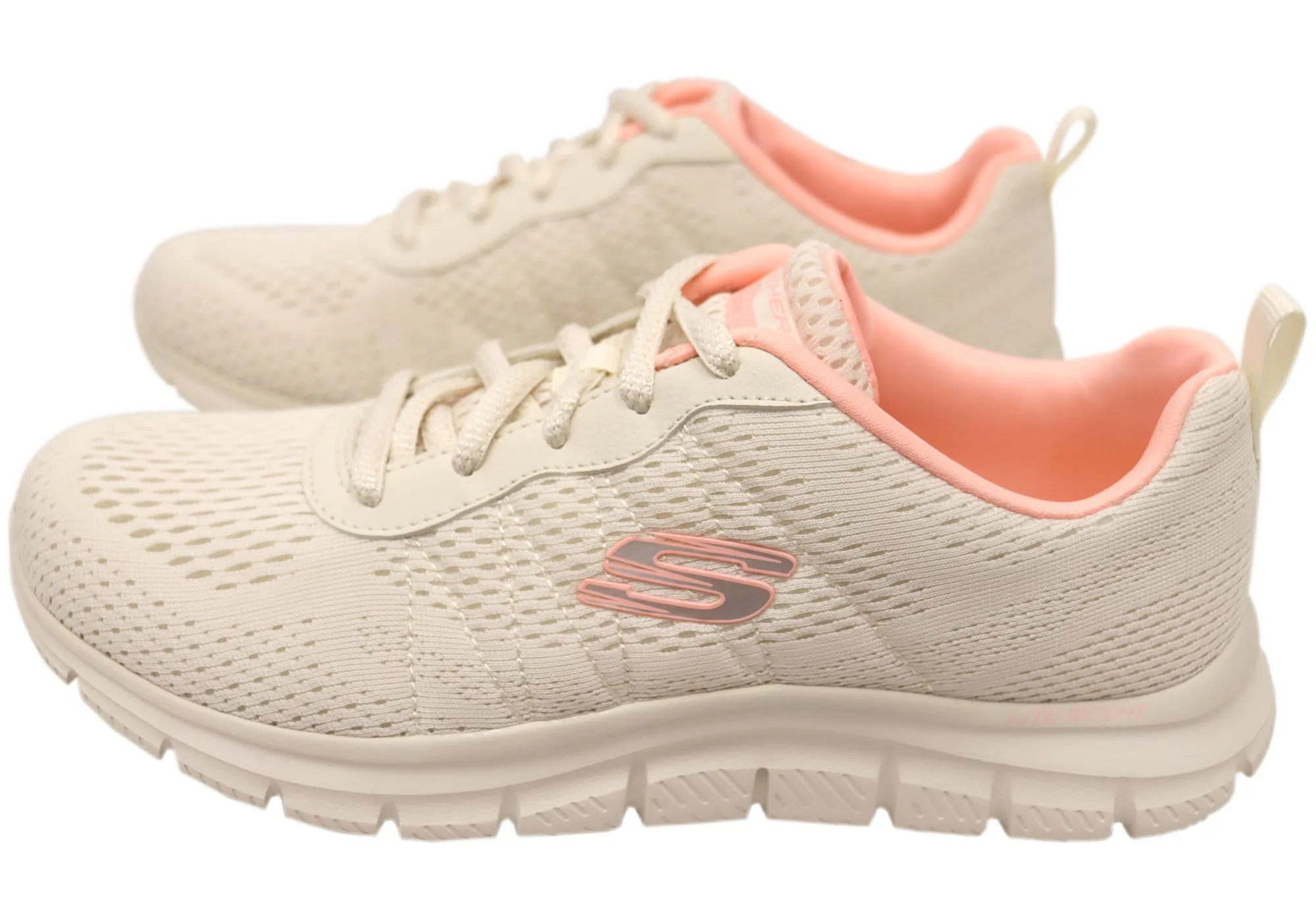 Skechers Damen Track New Staple Memory Foam Schnürschuhe Skechers Schuhe