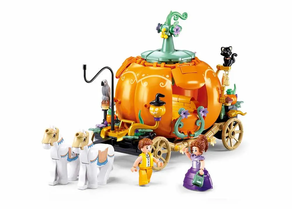 Sluban Toys Sluban | Mädchentraum | Kürbiskutsche 319 Teile