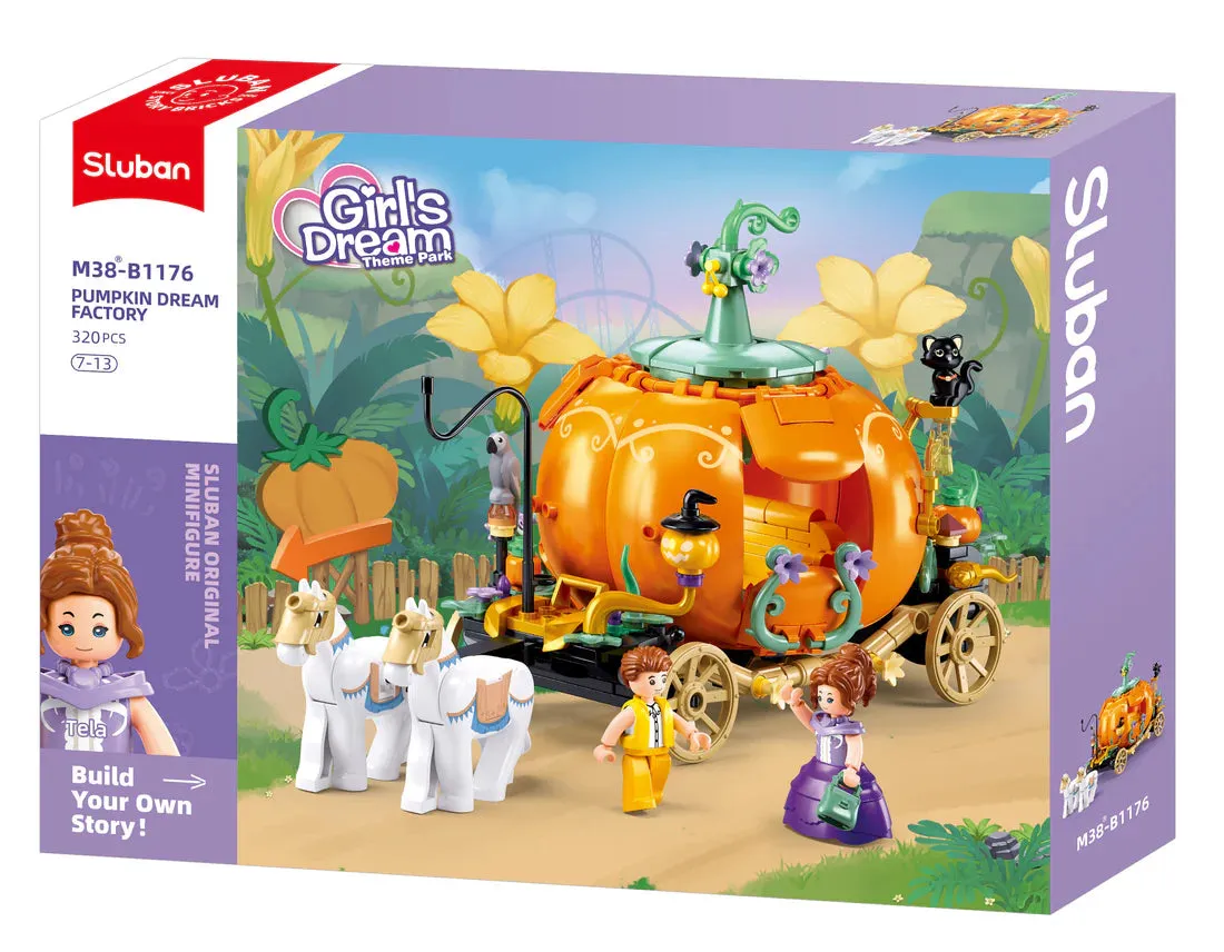 Sluban Toys Sluban | Mädchentraum | Kürbiskutsche 319 Teile