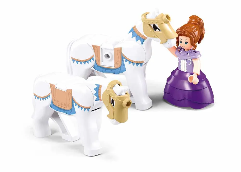 Sluban Toys Sluban | Mädchentraum | Kürbiskutsche 319 Teile