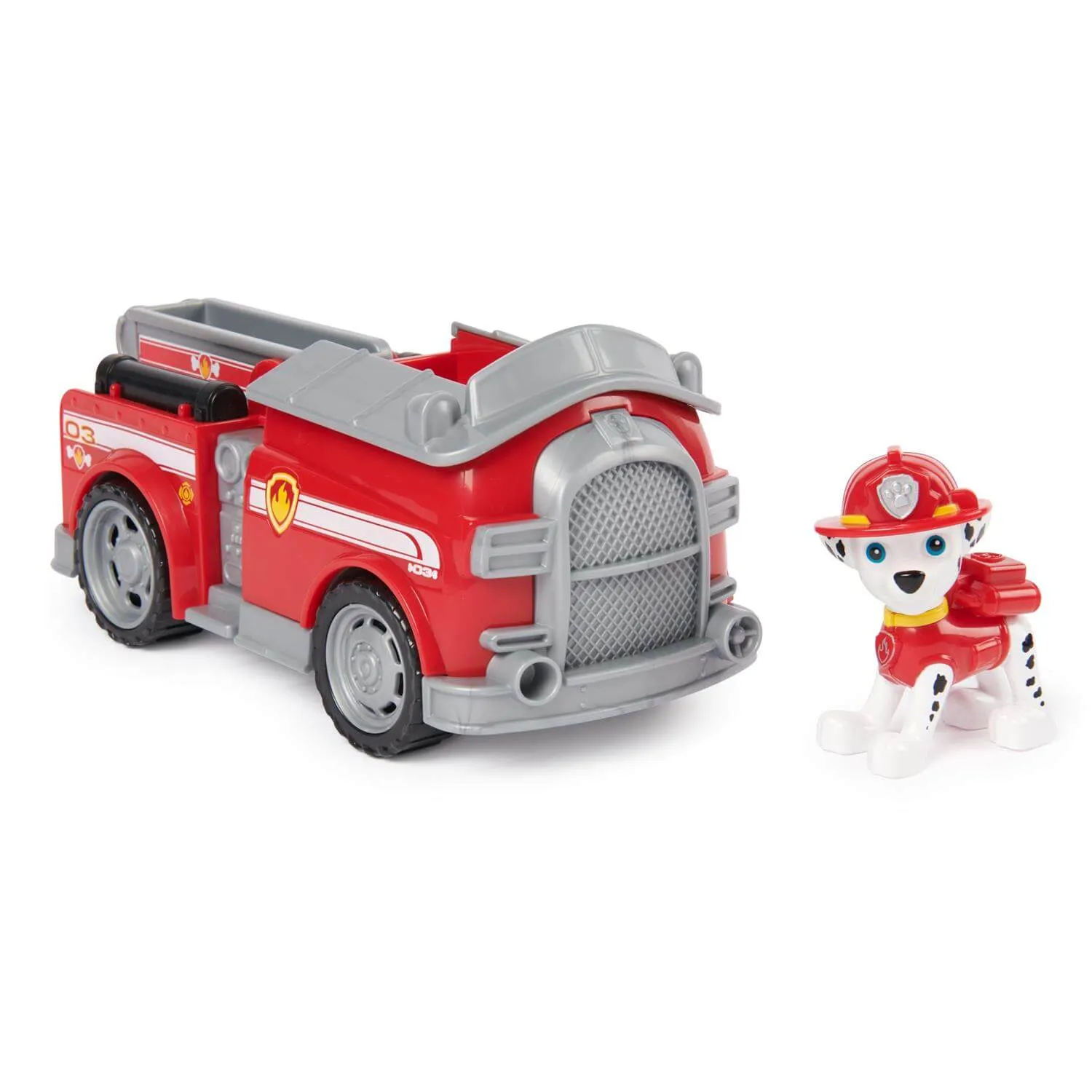 Spin Master Spielzeug PAW Patrol Marshall und Feuerwehrwagen Figuren-Set