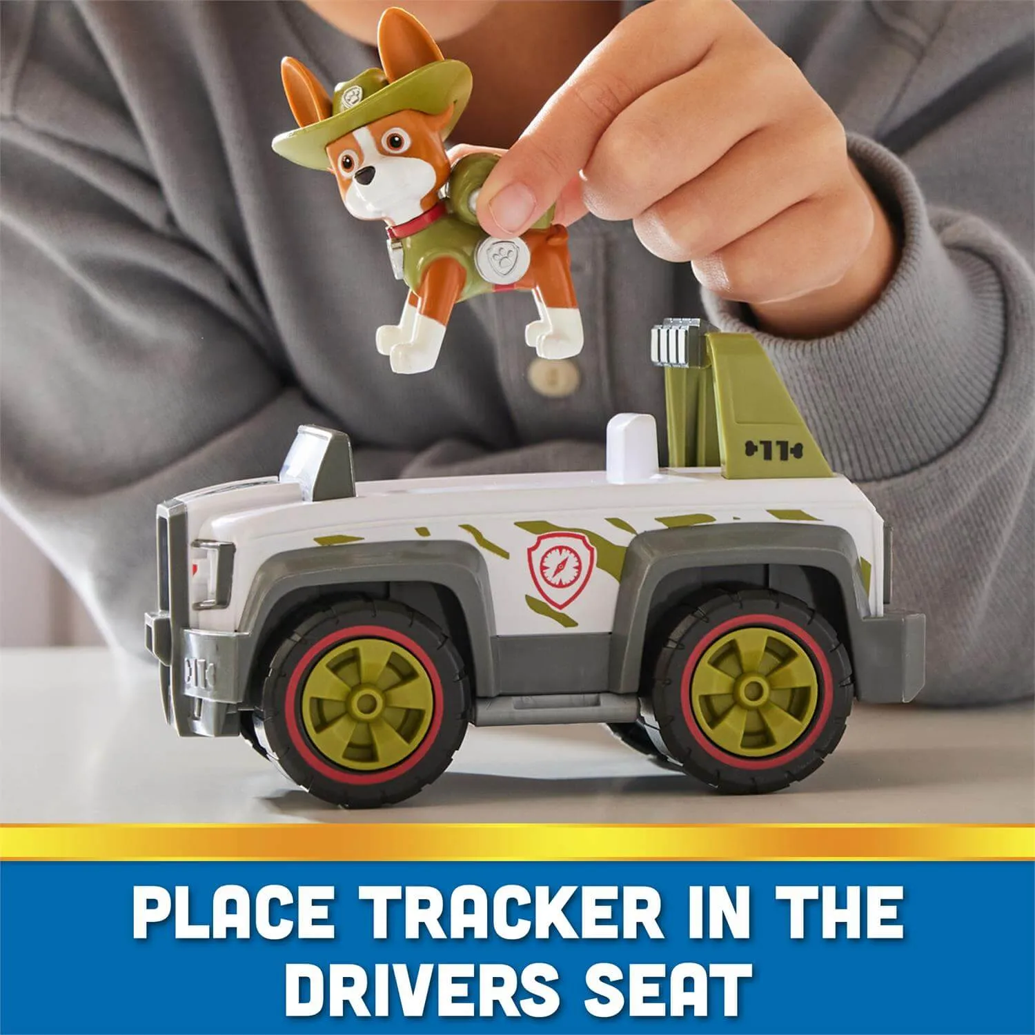 Spin Master Spielzeug PAW Patrol Tracker und Dschungel-Kreuzer Figuren-Set