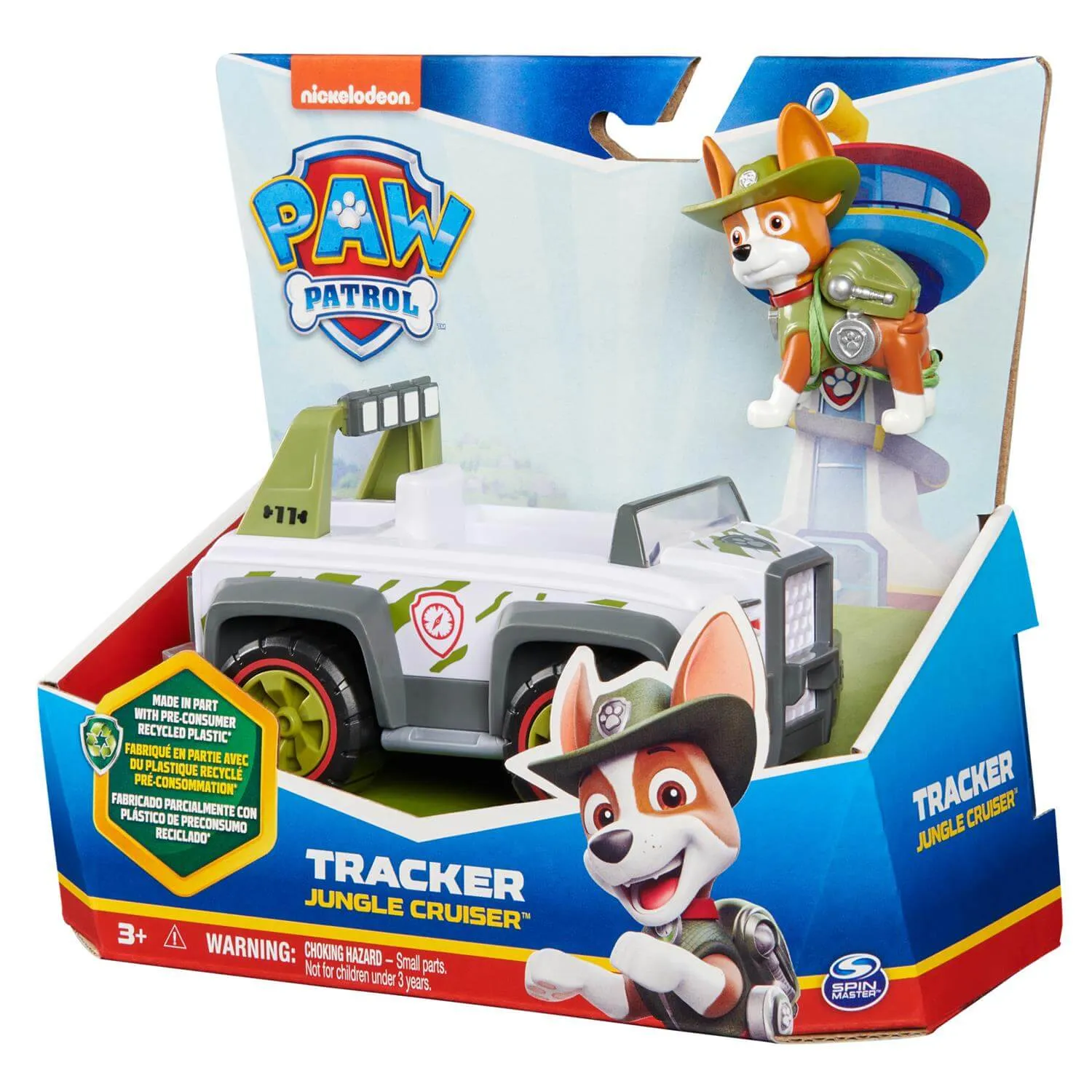 Spin Master Spielzeug PAW Patrol Tracker und Dschungel-Kreuzer Figuren-Set