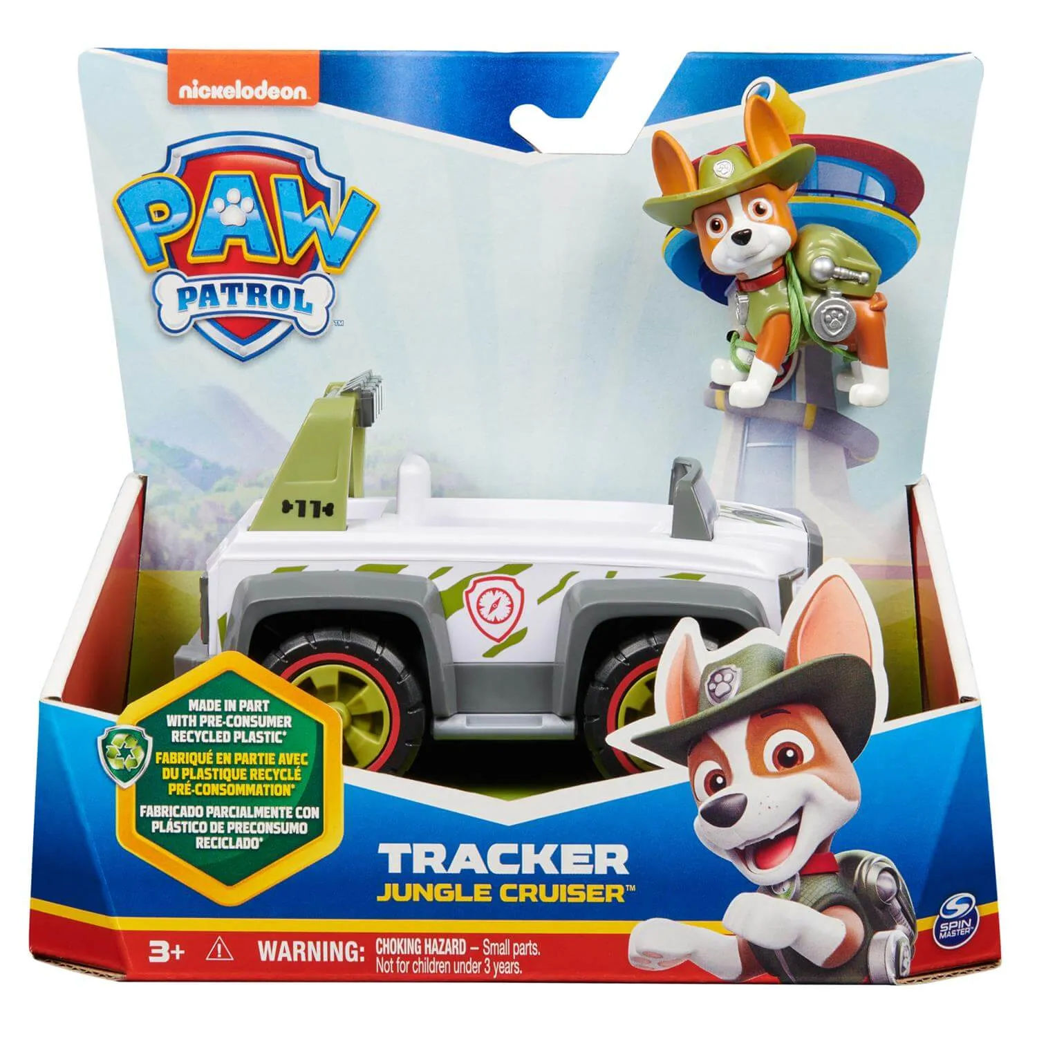 Spin Master Spielzeug PAW Patrol Tracker und Dschungel-Kreuzer Figuren-Set
