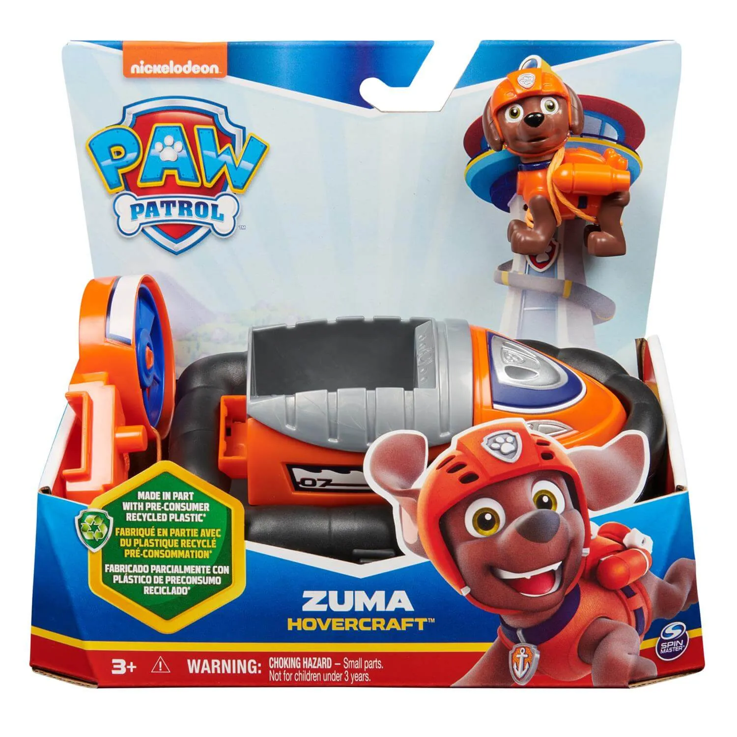 Spin Master Spielzeug PAW Patrol Zuma und Hovercraft Figuren-Set