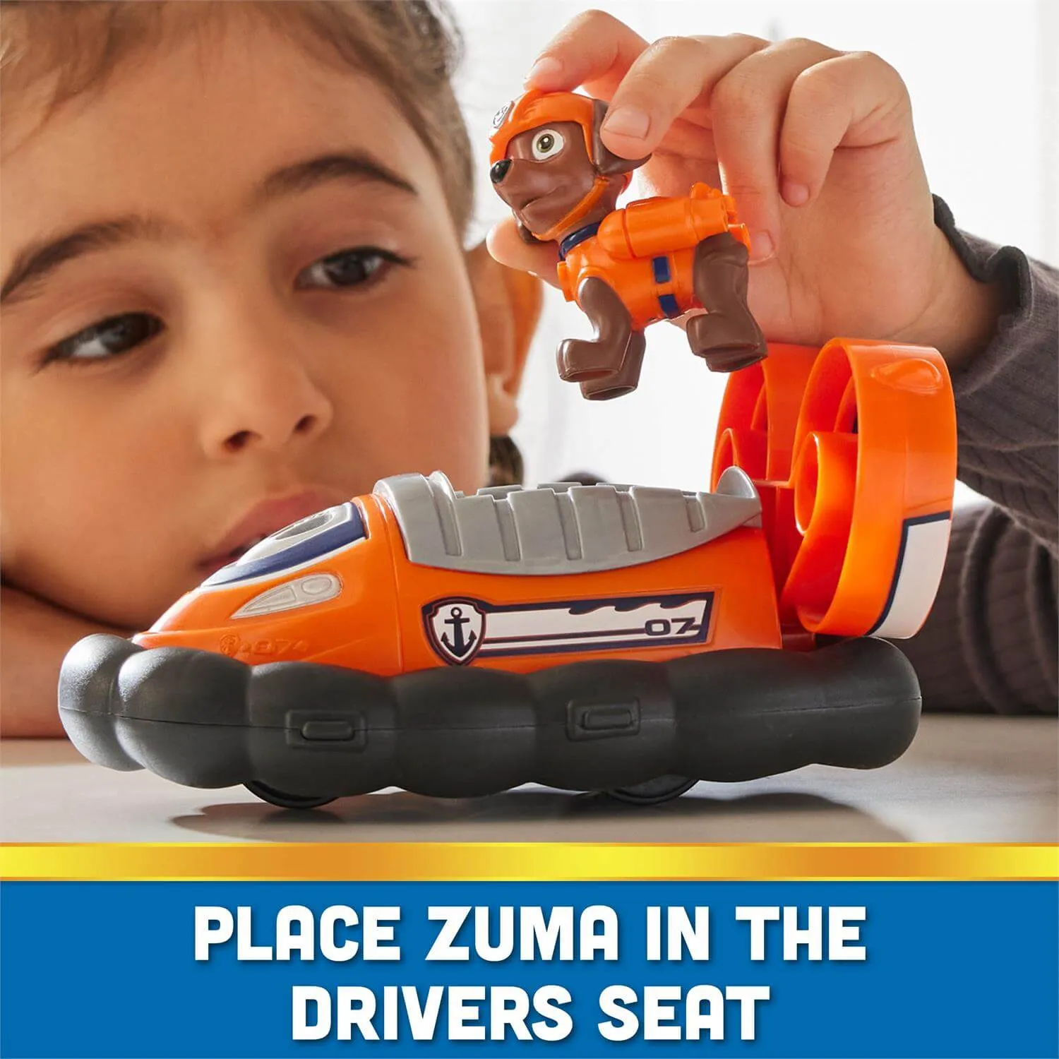 Spin Master Spielzeug PAW Patrol Zuma und Hovercraft Figuren-Set
