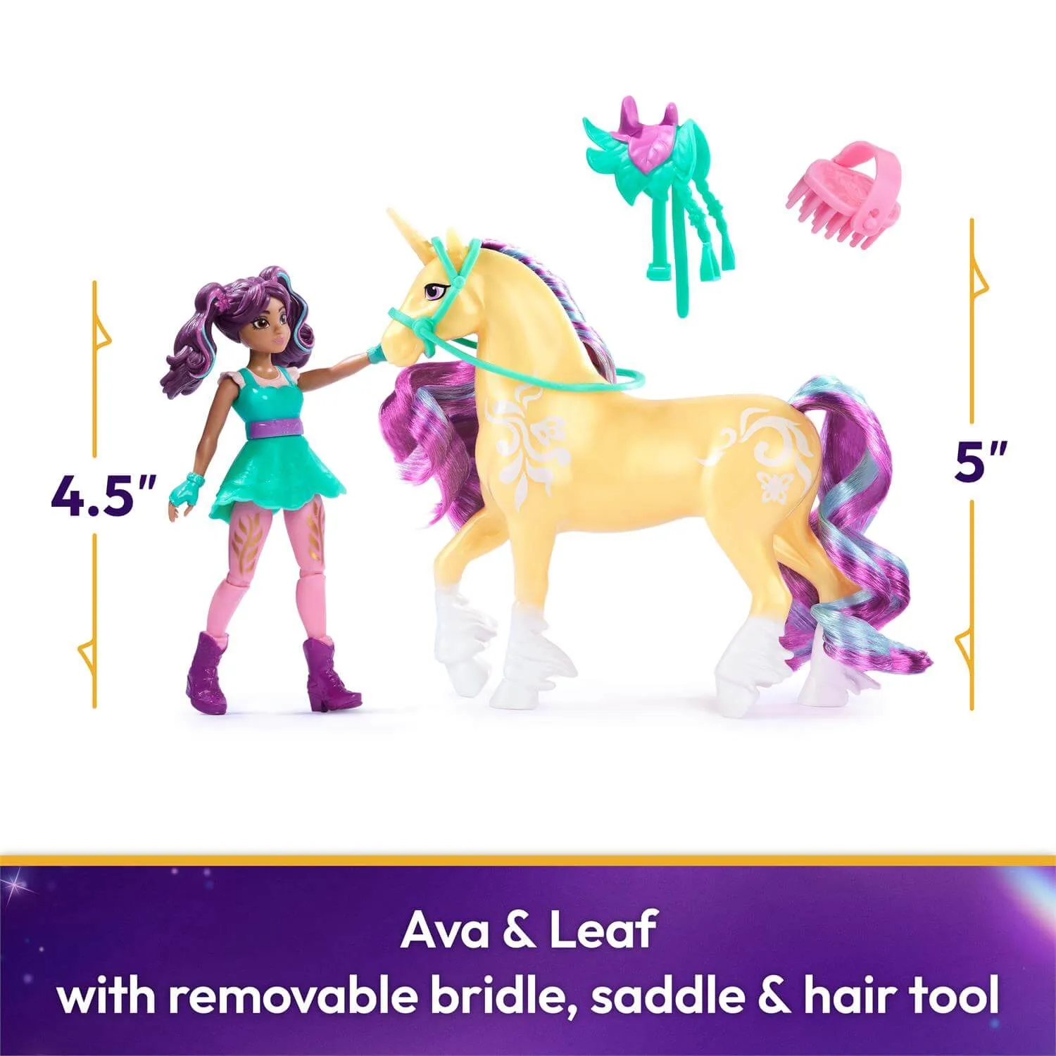 Spin Master Toys Einhorn Akademie Ava und Leaf Set