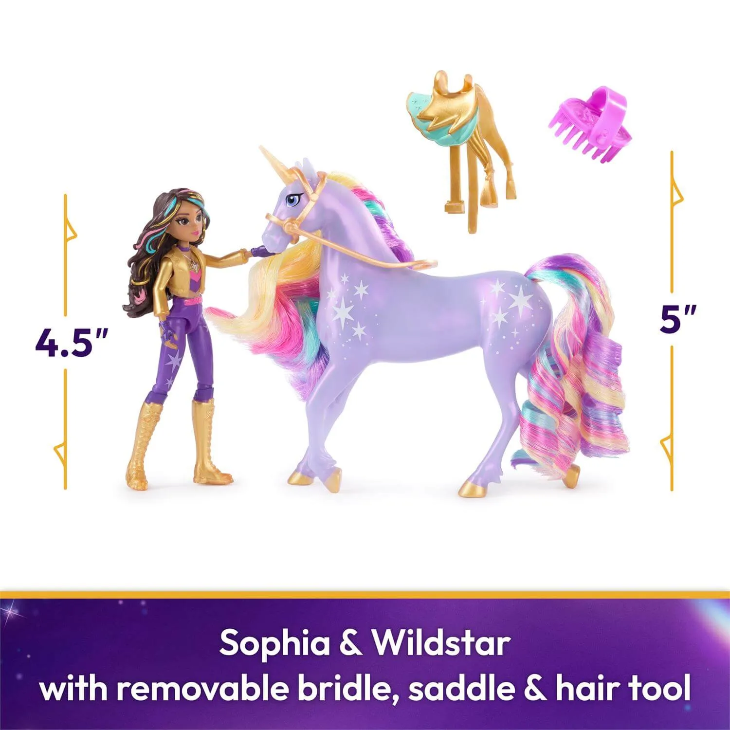 Spin Master Toys Unicorn Academy Sophia und Wildstar Set