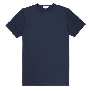 Sunspel Classic Crew T-Shirt Marineblau