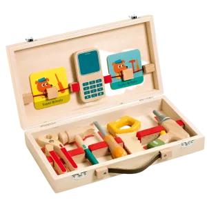 Super Bricolo Holzwerkzeug-Set