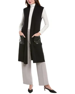 T Tahari Mixed Media Pullunder