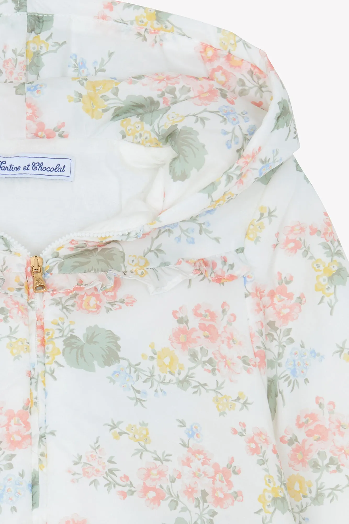 Tartine Et Chocolat Jungen Mädchen SOMMERGARTEN WINDBREAKER A - Perlmut