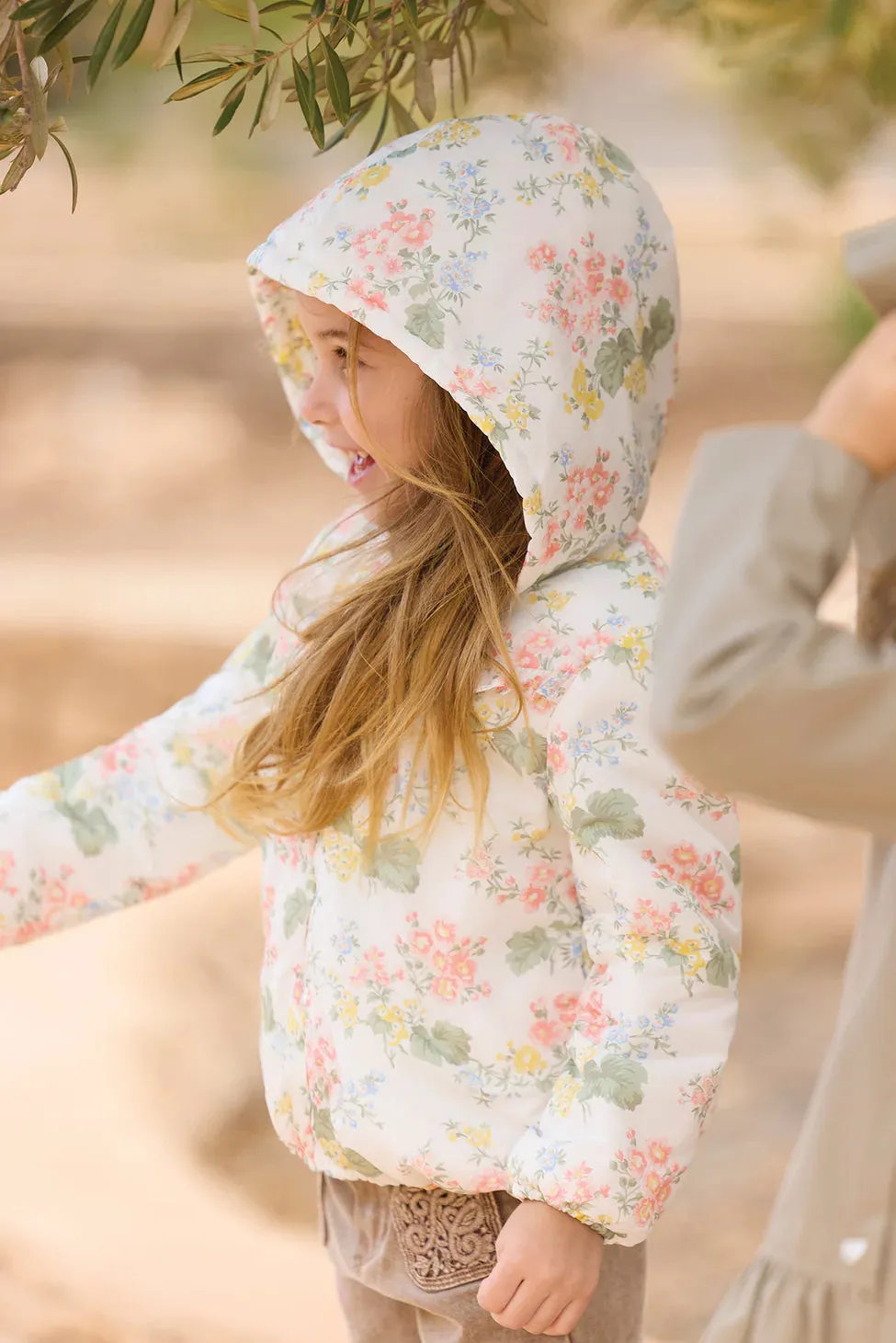 Tartine Et Chocolat Jungen Mädchen SOMMERGARTEN WINDBREAKER A - Perlmut