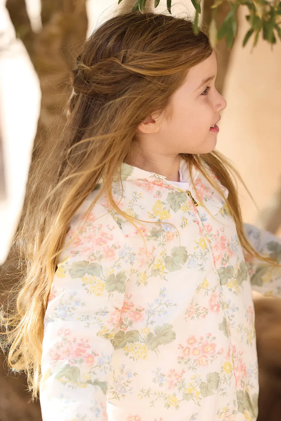 Tartine Et Chocolat Jungen Mädchen SOMMERGARTEN WINDBREAKER A - Perlmut