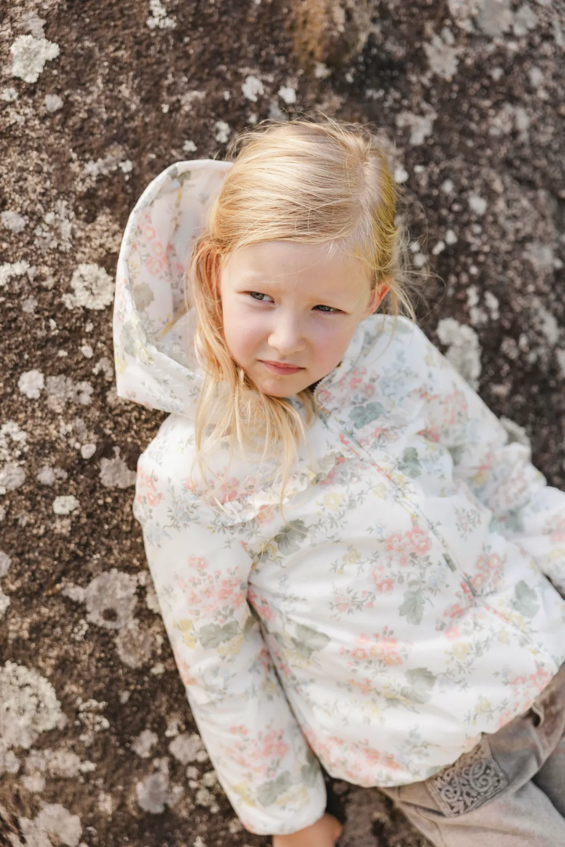 Tartine Et Chocolat Jungen Mädchen SOMMERGARTEN WINDBREAKER A - Perlmut