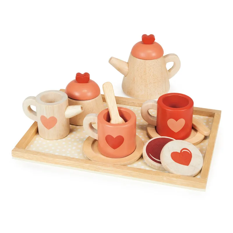 Teetablett-Set