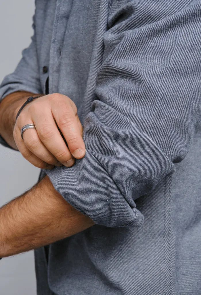 Das Marc 100% recycelte Hemd | Blau