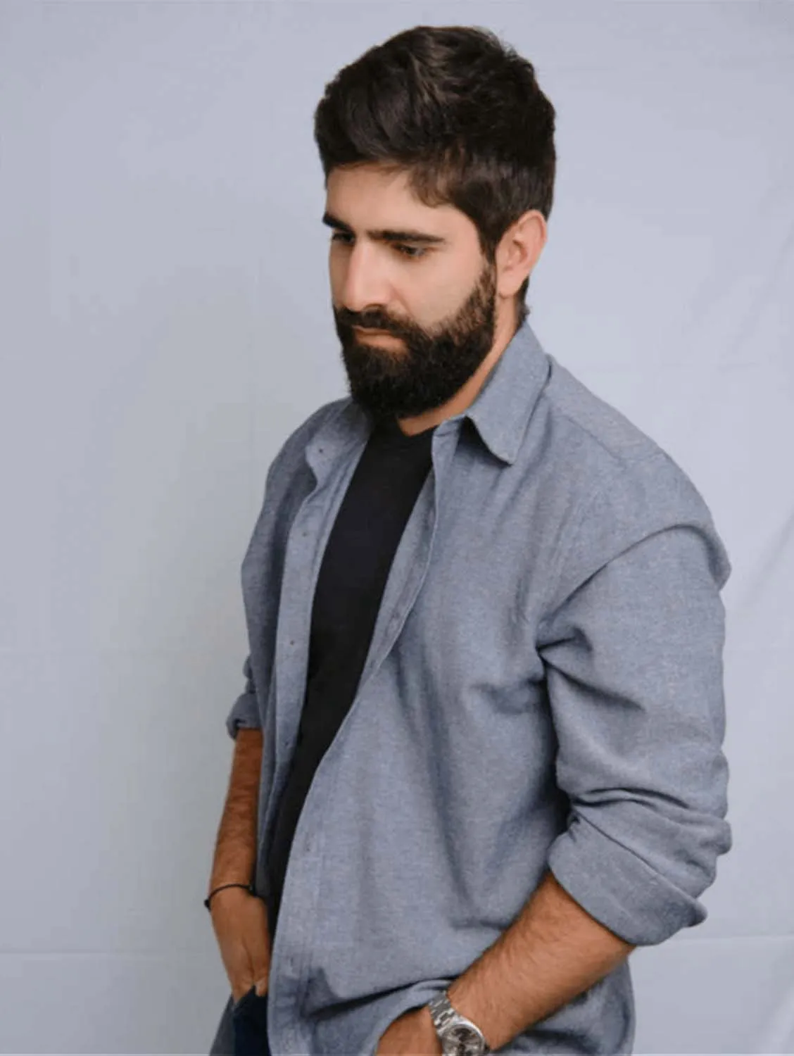Das Marc 100% recycelte Hemd | Blau
