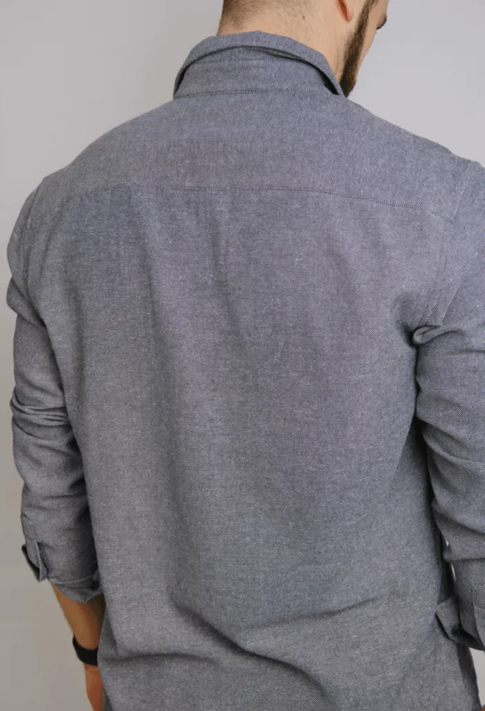 Das Marc 100% recycelte Hemd | Blau