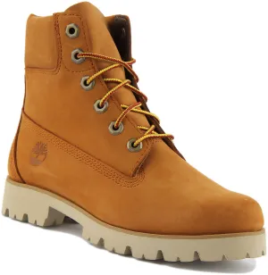 Timberland 6 Zoll Schnürstiefel In Weizen Für Damen Schuhe Timberland