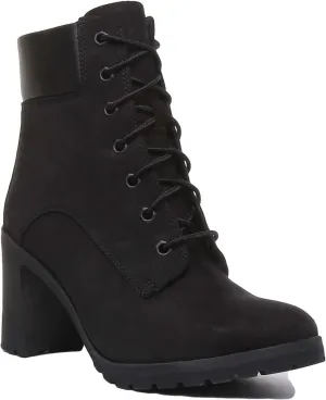 Timberland A1Jvb Allington Stiefel mit 6-Zoll-Blockabsatz in Schwarz für Damen Timberland