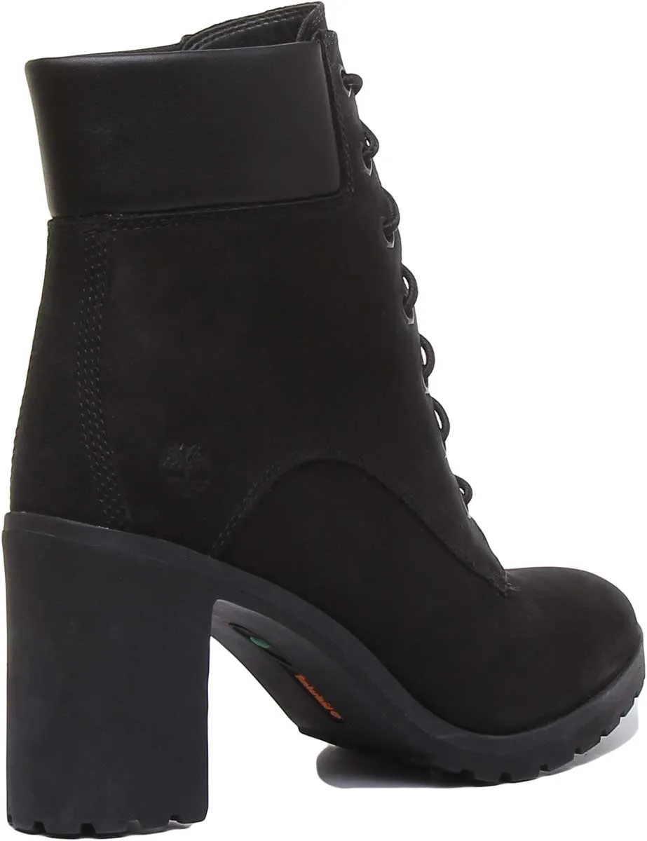 Timberland A1Jvb Allington Stiefel mit 6-Zoll-Blockabsatz in Schwarz für Damen Timberland