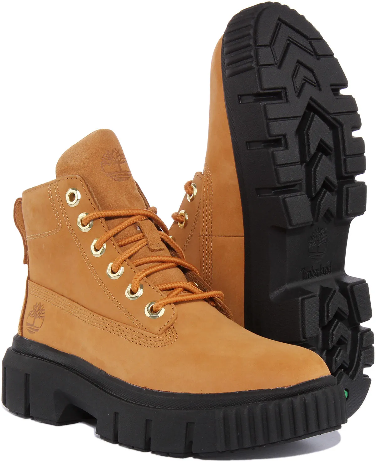 Timberland Greyfield A5Pr4 Damenschuhe in Weizenfarbe Timberland