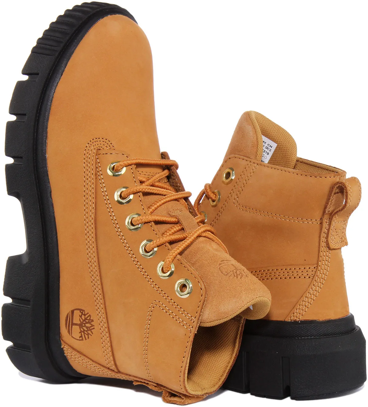 Timberland Greyfield A5Pr4 Damenschuhe in Weizenfarbe Timberland