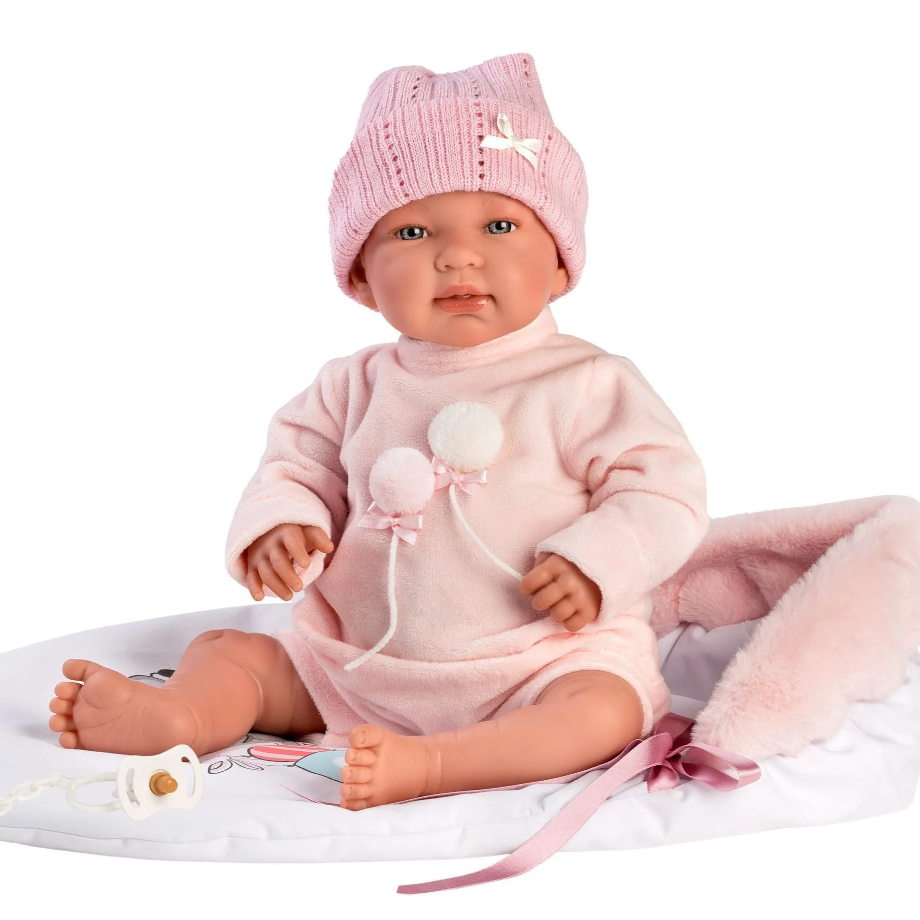 Tina Baby Puppe 44cm mit Dumbo Schlafanzug (L84452)