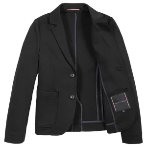 Tommy Hilfiger Comfort Pique Jersey Blazer Schwarz Babykids_Tommy-Hilfiger